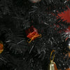 Homcom Pencil Christmas Tree, Slim Xmas Tree With Realistic Branches|Homcom Arbre De Noel, Arbre De Noel Fin Avec Branches Realistes