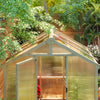 Outsunny 6.6 X 6ft Polycarbonate Greenhouse Walk-in Wooden Green House