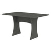Coney Mid-Century Modern 3-Piece Dining Set in Charcoal Gray | Ensemble de salle a manger Coney style milieu du siecle, 3 pieces, gris charbon