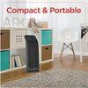 Black+Decker 18.7" Ceramic Tower Heater | Radiateur tour Black+Decker de 18,7 po avec éléments en céramique