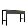 Fortress 72.4" Natural Wood & Steel Garage Table - Charcoal Grey|Table Fortress de Manhattan Comfort de 72,4 po en bois naturel et en acier pour le garage - gris anthracite