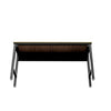 Fortress 72.4" Natural Wood & Steel Garage Table - Charcoal Grey|Table Fortress de Manhattan Comfort de 72,4 po en bois naturel et en acier pour le garage - gris anthracite