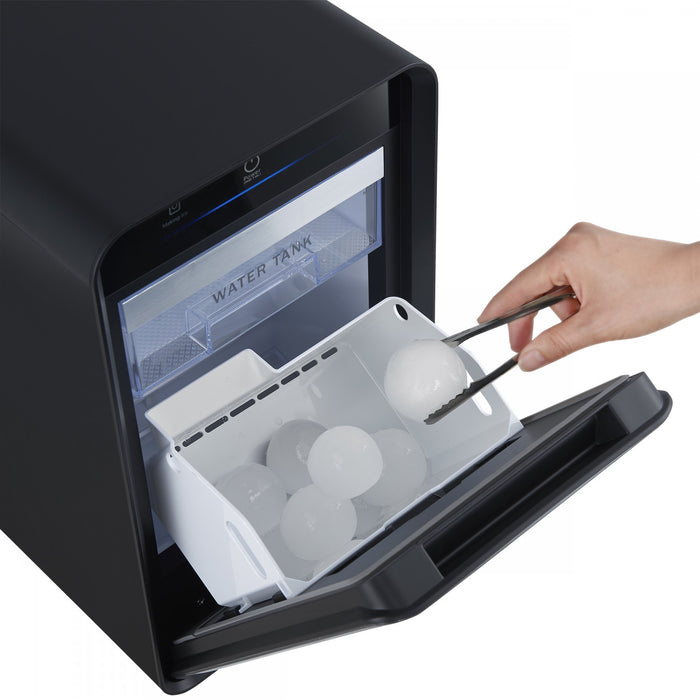 Sferico machine a glacons spheriques de 11 po, noire, modele de comptoir, 45 dBa – FIMFS7352-11BLK
