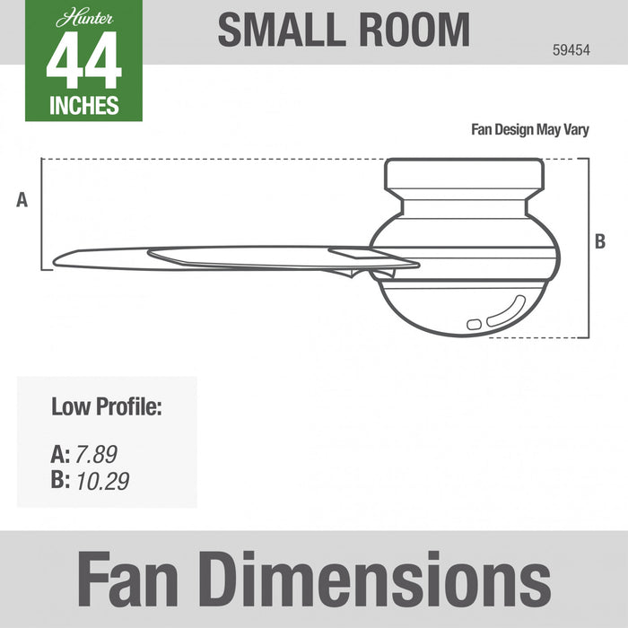 Ventilateur de plafond Minimus avec luminaire - Gris