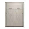 Bestar Key West 69 W Queen Murphy Bed - Linen White Oak|Grand lit escamotable Key West de Bestar de 69 po (L) - blanc chêne lin