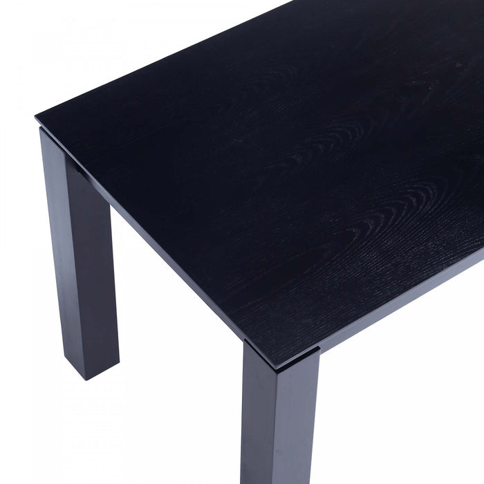 Paragon et Rockaway Ensemble de salle a manger moderne chic industriel 9 pieces en noir et gris