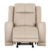 Hollis 37 in. Upholstered Rocker Recliner Chair - Taupe | Fauteuil bercant inclinable Hollis de 37 po rembourre - Taupe