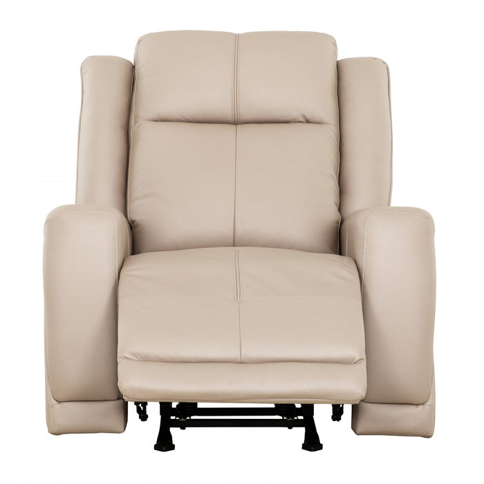 Fauteuil bercant inclinable Hollis de 37 po rembourre - Taupe