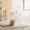 Umbra Modern Acrylic Magino Magazine Rack End Table|Table de bout moderne Magino de Umbra en acrylique avec support à magazines