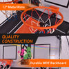 Costway Indoor Basketball Arcade Game Double Electronic Hoops Shot 2 Player W/ 4 Balls