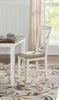 Jane Fabric Brown Dining Chair - Set of 2|Chaise de salle à manger Jane en tissu brun - ensemble de 2