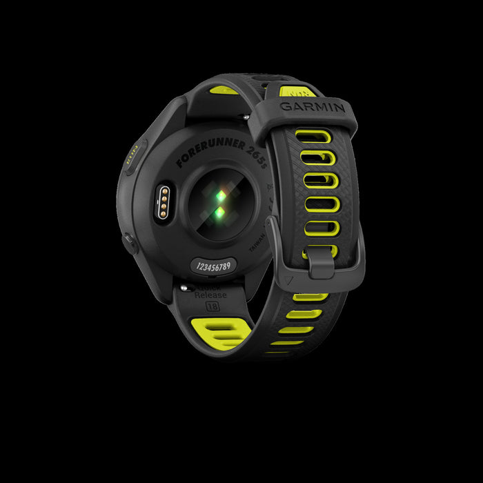 Garmin Forerunner® 265s Montre Gps Intelligente - Suivi De Fitness Avec Gps Multi-bande - Jaune Amp