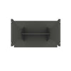 Coney Mid-Century Modern 3-Piece Dining Set in Charcoal Gray | Ensemble de salle a manger Coney style milieu du siecle, 3 pieces, gris charbon
