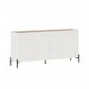 Abbey Modern 67" Sideboard in Maple and Off White | Buffet moderne Abbey 67" en erable et blanc casse