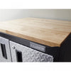 Gladiator 6' Adjustable Height Hardwood Workbench - Hammered Granite|Établi de 6 pi à hauteur réglable en bois franc de Gladiator - granite martelé