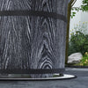Outsunny Smokeless Fire Pit With Mat, 20" Firepit, Magnesium Oxide, Black|Outsunny Foyer Sans Fumee Avec Tapis, 20" Firepit, Oxyde De Magnesium, Noir