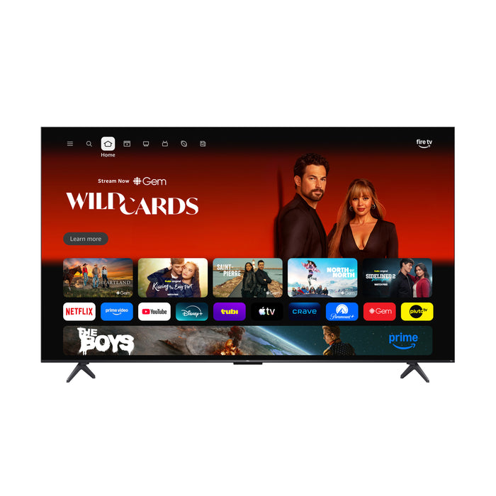 Téléviseur intelligent Mini DEL QD TCL QM64L 4K de 75 po avec Fire TV (75QM64L) - modèle 2026