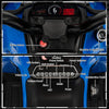 Costway 12v Kids Ride On Atv Electric 4-wheeler Quad 2 Speeds W/ Mp3 & Headlights Blue