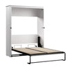 Bestar Key West 63 W Full Murphy Bed - Pure White Oak|Lit double escamotable Key West de Bestar de 63 po (L) - blanc chêne solide