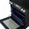 Forno Donatello Espresso 30" Induction Range, Black- FFSIN0905-30BLK | Cuisiniere a induction Donatello Espresso de 30 po, noire – FFSIN0905-30BLK