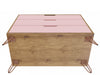 Rockefeller Mid-Century Modern 2-Piece Dresser Set in Pink | Ensemble de commodes 2 pieces Rockefeller style milieu du siecle en rose