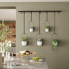 Umbra White Triflora Hanging Planter - Set of 6|Jardinière suspendue Triflora de Umbra blanche - ensemble de 6