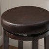 Maya Faux Leather Barstool - Brown|Tabouret bar Maya en similicuir - brun