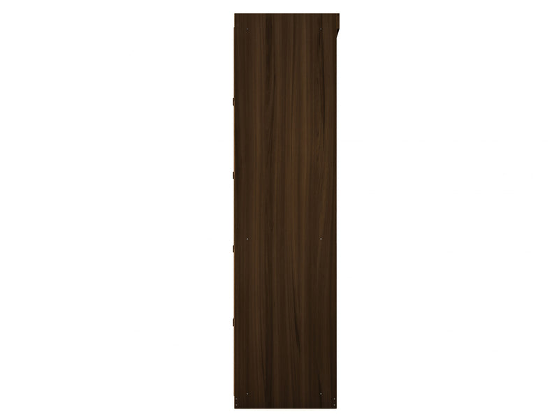 Armoire contemporaine moderne Mulberry 36\" en brun chataigne