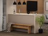 Nomad Modern 3-Piece Dining Set in Natural | Ensemble de salle a manger moderne Nomad 3 pieces en bois naturel