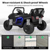 Costway 12v 2-seater Kids Ride On Utv Rc Electric Vehicle Suspension With Lights & Music