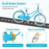 Prorider 20" Kids Bike With Height Adjustable Handlebar & Seat Hand Brake & Coaster Brake Blue