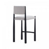 Lennor Mid-Century Modern Boucle Metal Counter Stool in Champagne | Tabouret de comptoir en metal et boucle Lennor style milieu du siecle, coloris champagne