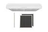 Hauslane  Chef 30-in Convertible White Undercabinet Range Hood | Hotte de cuisine sous-meuble convertible Hauslane Chef 30 pouces blanche