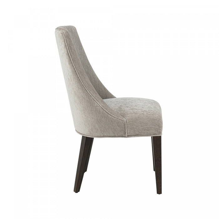 Ensemble de 8 chaises de salle a manger Beever Modern en taupe
