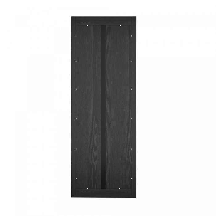 Bibliotheque ouverte moderne Rivington 28\" en noir - Ensemble de 3