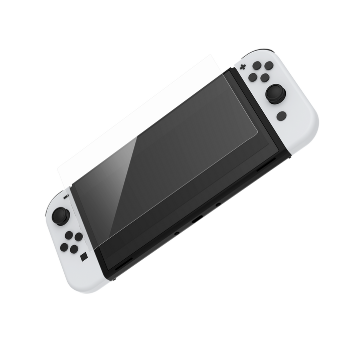 Protecteur d'écran en verre trempé Surge pour console Nintendo Switch modèle DELO - ensemble de 2