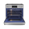 Gordon Ramsay Collection by Thor Kitchen 36" Freestanding Professional Electric Range with Tilt Panel Touch Control - RSE36|Cuisinière électrique amovible de style professionnel collection Gordon Ramsay de Thor Kitchen de 36 po - RSE36