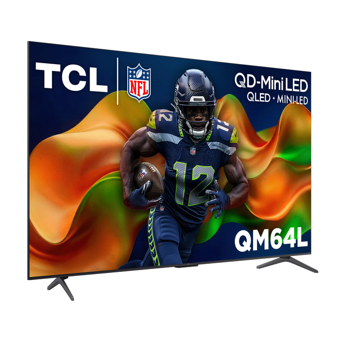 Téléviseur intelligent Mini DEL QD TCL QM64L 4K de 85 po avec Fire TV (85QM64L) - modèle 2026