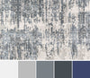 Claudia Traditional 7'9" x 9'10" Area Rug in Grey Indoor Area Rug | Tapis Traditionnel Claudia 7'9" x 9'10" en Gris