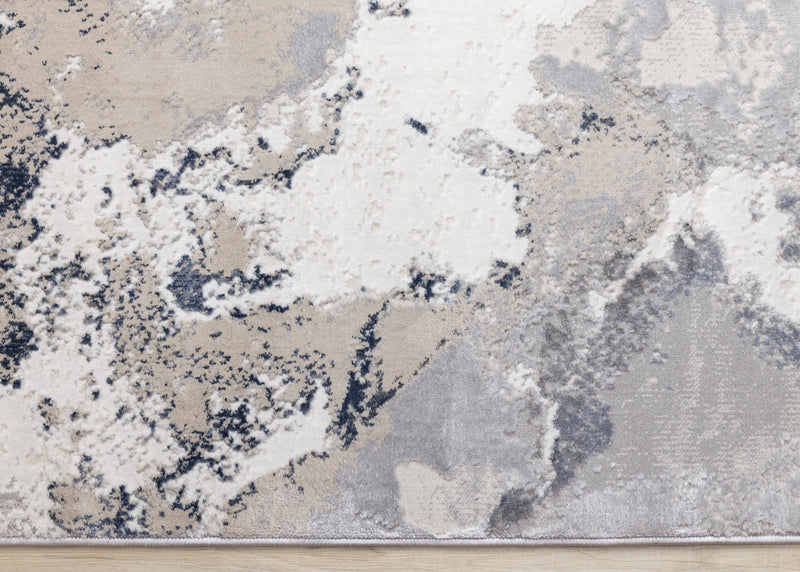 Carpette London à motif abstrait pour l'intérieur - 7 pi 10 po x 10 pi 6 po