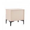 Amara Modern 20" Nightstand in Pale Rose and White (1-Drawer) | Table de nuit moderne Amara 20" en rose pale et blanc (1 tiroir)