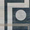 Erisa Contemporary 5'1" x 7'7" Area Rug in Blue Indoor Area Rug | Tapis Contemporain Erisa 5'1" x 7'7" en Bleu