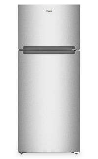 Réfrigérateur Whirlpool de 17,6 pi3 et de 28 po à congélateur supérieur - acier inoxydable résistant aux traces de doigts - WRTX5118TZ
