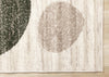Marley Green Yellow Taupe Geometric Area Rug - 5'3" x 7'7"|Carpette Marley verte, jaune et taupe à motif géométrique - 5 pi 3 po x 7 pi 7 po