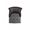 Fifth Avenue Traditional Wood Upholstered Counter Stool in Graphite - Set of 2 | Tabouret de comptoir traditionnel en bois Fifth Avenue avec assise rembourree, graphite - Lot de 2