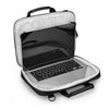 Swissdigital Bolligen 14" Laptop Sleeve Bag – USB Charging, Water-Repellent, Add-A-Bag System, Padded Protection, Travel