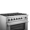 Forno Marco 36-inch Gas Range Stainless Steel, 4.32 cu.ft. -FFSGS6277-36 | Cuisiniere a gaz Marco 36 pouces en acier inoxydable, 4,32 pi³ – FFSGS6277-36