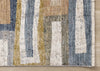 Macey Modern Grey Blue Red Sophisticated Area Rug - 7'10" x 10'2"|Carpette moderne et raffinée Macey grise, bleue et rouge- 7 pi 10 po x 10 pi 2 po