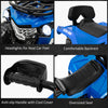 Costway 12v Kids Ride On Atv Electric 4-wheeler Quad 2 Speeds W/ Mp3 & Headlights Blue