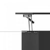 Jonson Modern Lift-top Coffee Table With Led Lighting,high-gloss Black | Table Basse Moderne Jonson A Plateau Relevable Avec Eclairage Led, Noir Laque Brillant | Table Basse Moderne Jonson A Plateau Relevable Avec Eclairage Led, Noir Laque Brillant